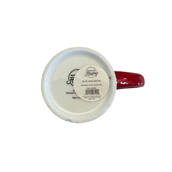 HEB Destination Holiday Texas Conversation Hearts Coffee Mug - Picture 4 of 4